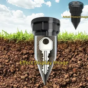 Garden Lawn Key Hider (spray Head Design), High-Quality Waterproof Key Storage Box, Corrosion-Resistant Underground Key Organizer, Secure Key Holder