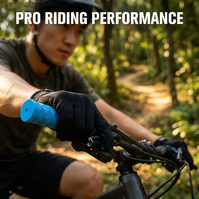 Mountain Bike Handlebars, Anti-Slip Standard Diameter 0.87 Inches, Suitable for Various Bikes, Shock Absorbing Bicycle Handlebars, Mtb Road Bike, Outdoor Biking Cycling