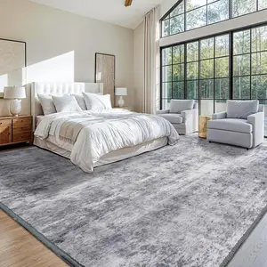 Shilucheng 8x10 Rugs for Living Room, Soft Indoor Abstract Area Rug for Bedroom, Modern Neutral Durable Area Rugs, Non-Slip Low Pile Foldable Machine Washable Rugs