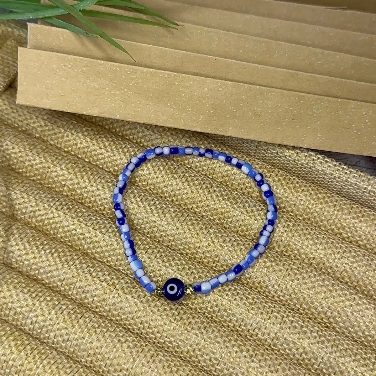 Blue marble lucky eye