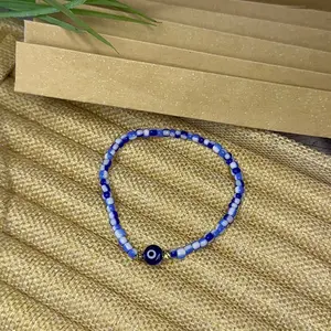 Blue marble lucky eye