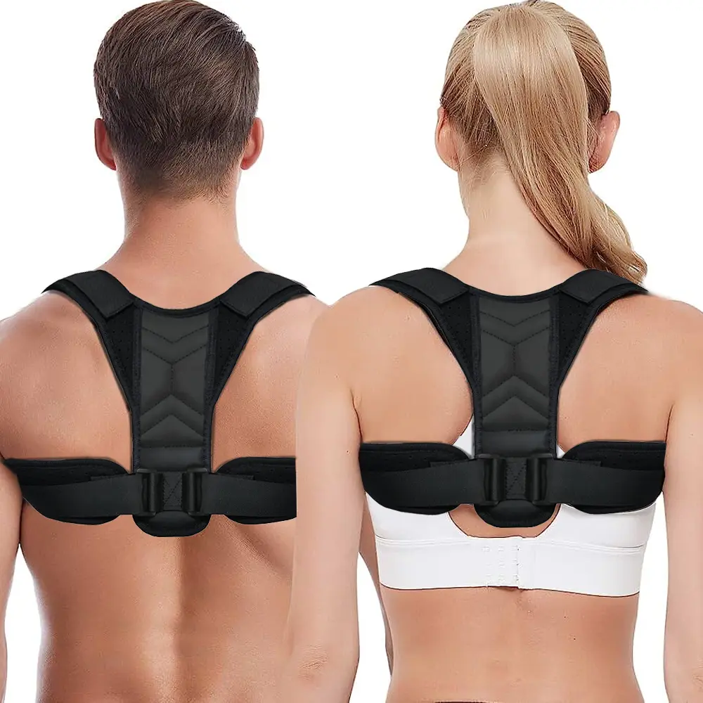 Adjustable Back Posture Corrector, Adjustable Back Brace, Adjustable Back Straightener, Comfortable Training for Men and Women, Perfect Christmas Gift for Health Enthusiasts