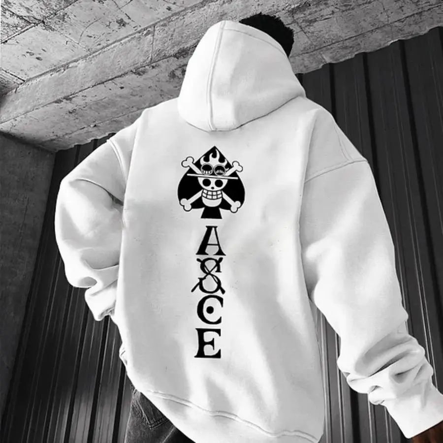 Manga Onepiece Whitebeard 2 Sides Hoodie, Japanese Anime 90s Graphic Hoodie, Gift For Anime Lovers
