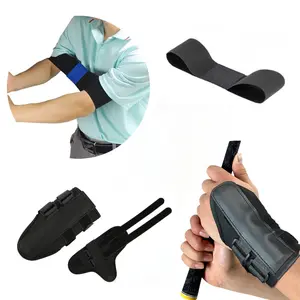 Golf Arm Band and Wrist Strap, Golf Training Aid, Arm Trainer to Improve Consistency, Sync Arms and Body, Practice Aid for All Level Golfers