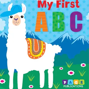 My First ABC Alphabet Hardcover Book, Preschool Learning Book, Early Reading Resource for Toddlers, Early Reading Book