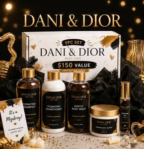 5 pcs Mystery Best Selling Items $150 Retail Value Shampoo, Conditioner, Body Wash, Body Butter & Roller