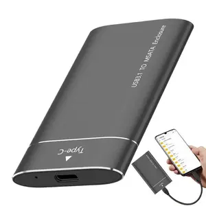 500GB USB External Hard Drive Ultra Slim External Harddrive USB Hard Drive Black Laptop External Hard Drive Data Storage