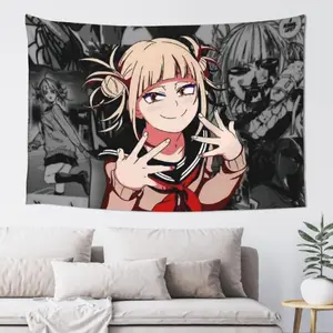 My Hero Academia Cotton Tapestry - Vibrant Anime Print Wall Decor, Backdrop & Decoration for Bedroom, Fan Spaces, Valentine's Room Accessories