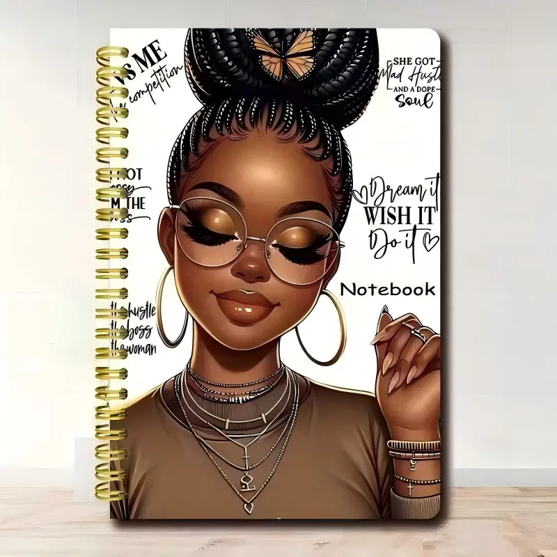 New Best-Selling A5 Women Sketchbook Spiral Bound Coloring Book Drawing Fill-In Notebook Scrapbooks, Perfect for Art Lovers and Students, Watercolor Notebook, Art Sketchbooks