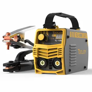 [fathersdaygift] TOOLIOM TL-135S Stick Welder Promo Bundle - 135A 110V MMA Welding Machine with Lift TIG Torch or Black Glass Lens Welding Helmet Options