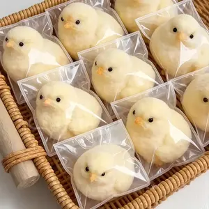 Handmade Chick Squishy Toy Super Soft Squishy Silicone Squeeze Toy Stress Relief, Fidget Toy for Adults Kids Boys Girls Adult Toys TABA