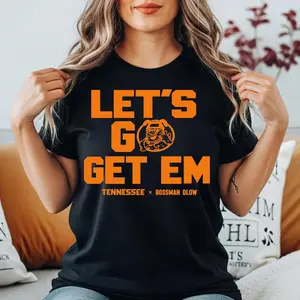 Let's Go Get Em Tennessee Volunteers  T-Shirt | College Football Tee