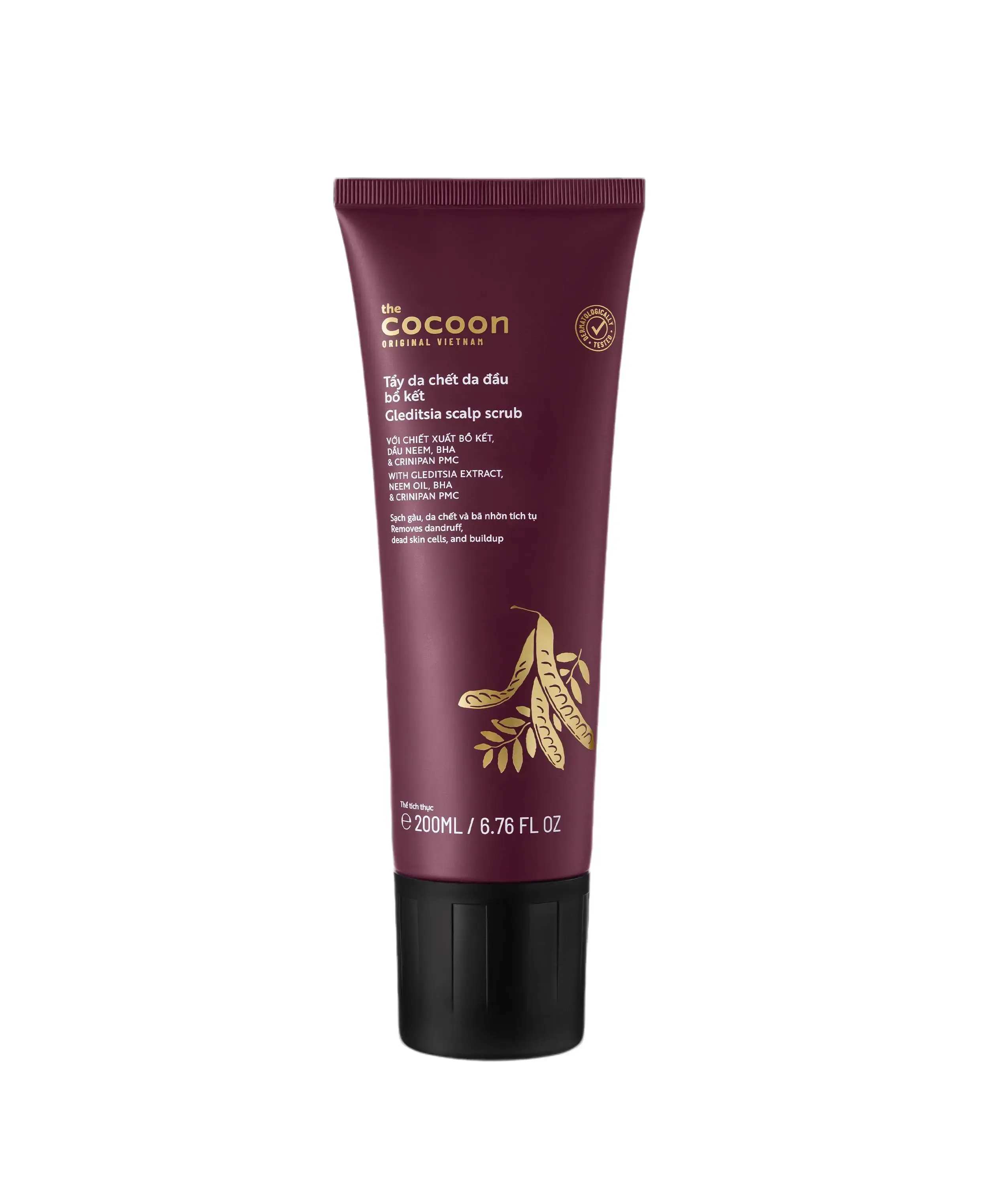 Cocoon Gleditsia Traditional Haircare Scalp Scrub & Exfoliator Treatment, 200ml - Auction