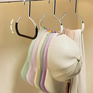 Hat Organizer Rack 8 Caps Hanger Space Saving Closet Storage TikTok Viral