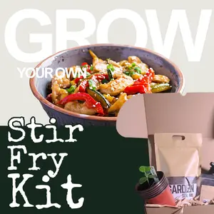 Grow Your Own Stir-Fry Kit – Seed Starter Kit for Growing Fresh and Flavorful Ingredients at Home, Easy to Grow with High Quality Seeds, Perfect for Cooking Delicious Stir-Fries with Homegrown Vegetables great gardening gift great gift