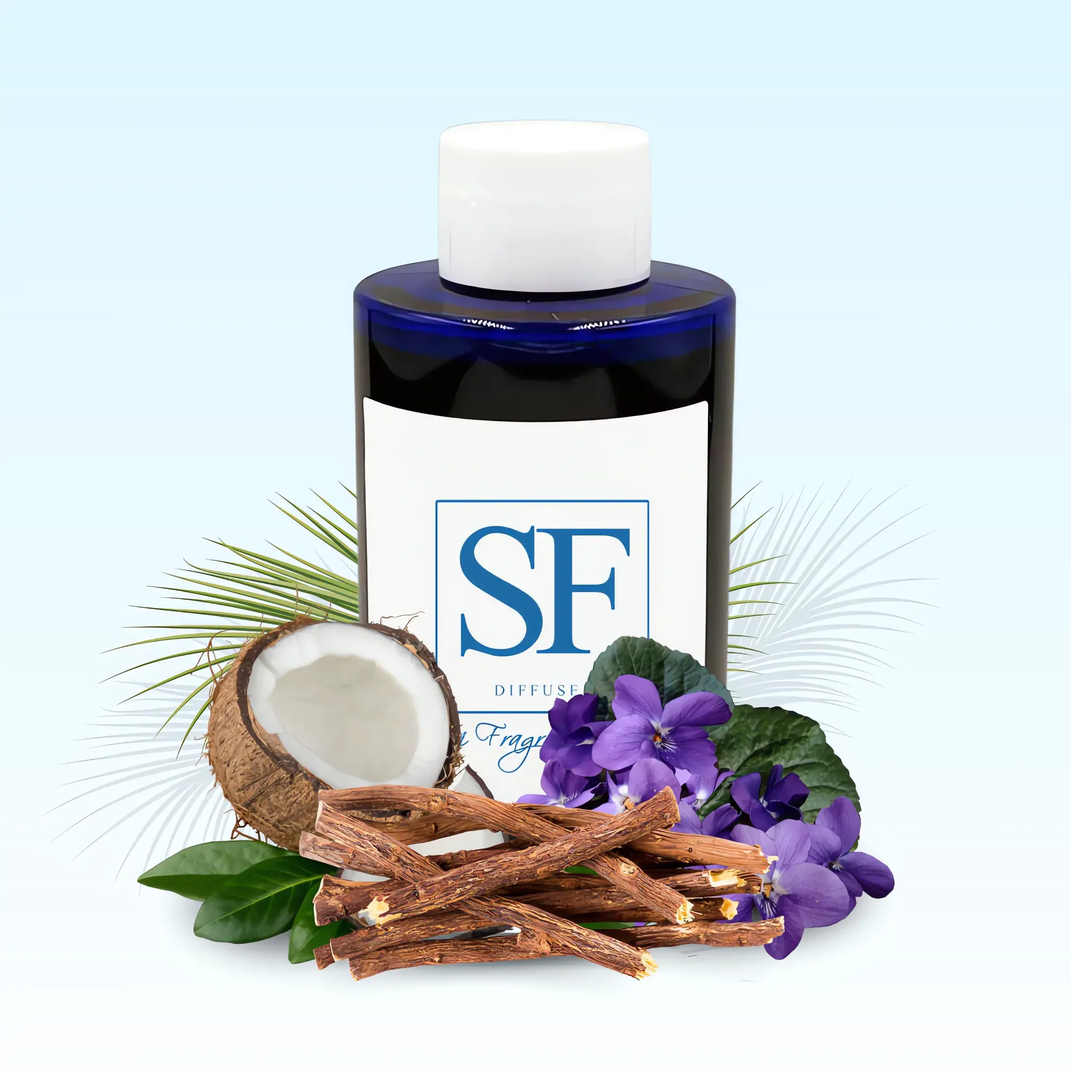 Woody | Home Fragrances Aromatherapy Essential Scent Violet Leaf, Coconut Milk & Sandalwood