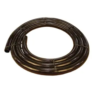 212 MAIN AquascapePRO Flexible 2 in. Round PVC Water Pipe, 25 ft. Length, Outdoor Use