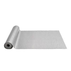 【fathersdaygift】VEVOR Garage Floor Mat 228.35 x 59.05 inch PVC Garage Flooring RollNon-slip Diamond Texture93.65 sq.ft Covering SpaceGarage Mats for Under Carsfor Gyms Boats Car TrailerSilver, Waterproof Area Rugs