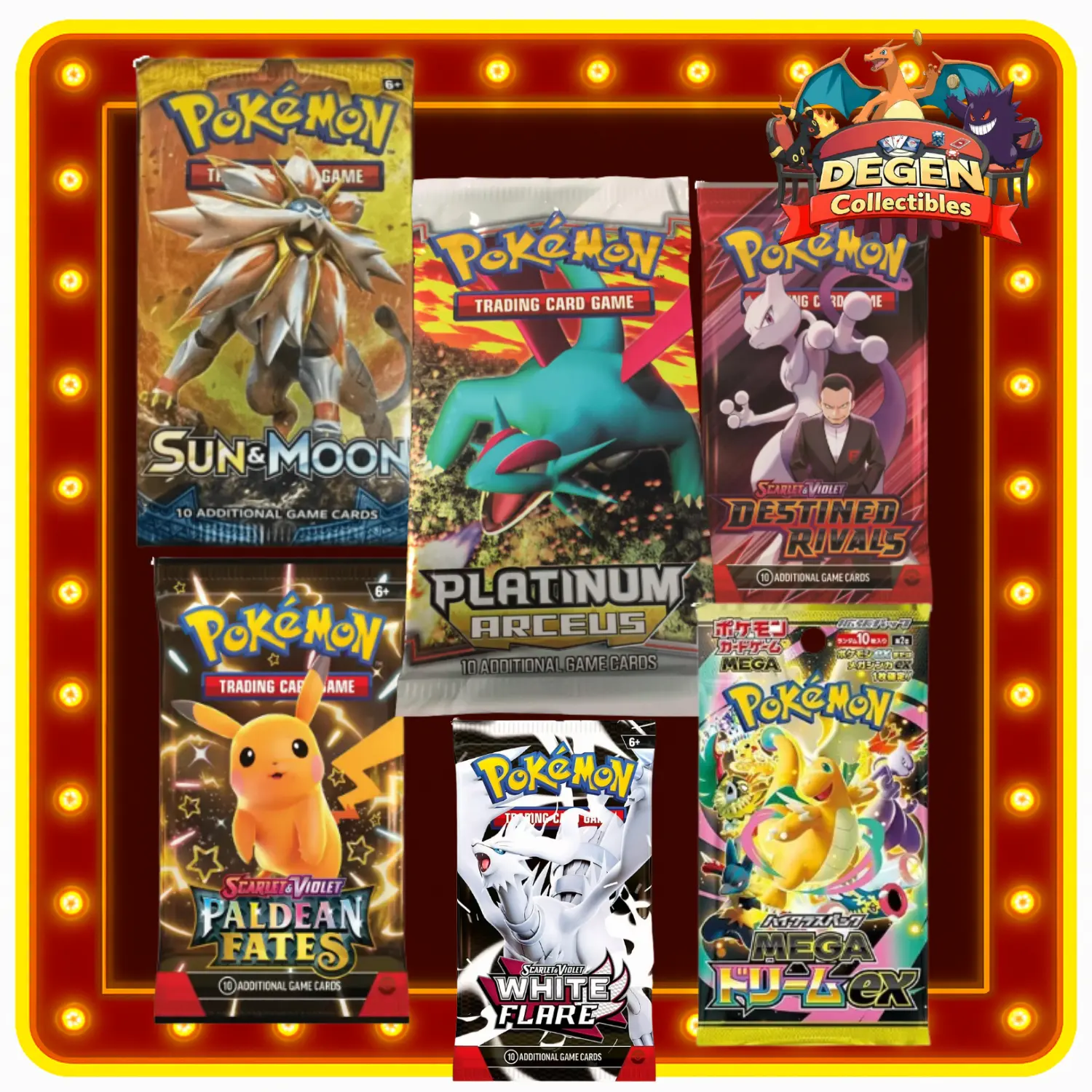 POKEMON TCG (ENG/JPN) - MYSTERY PACK SALAD BAGZ