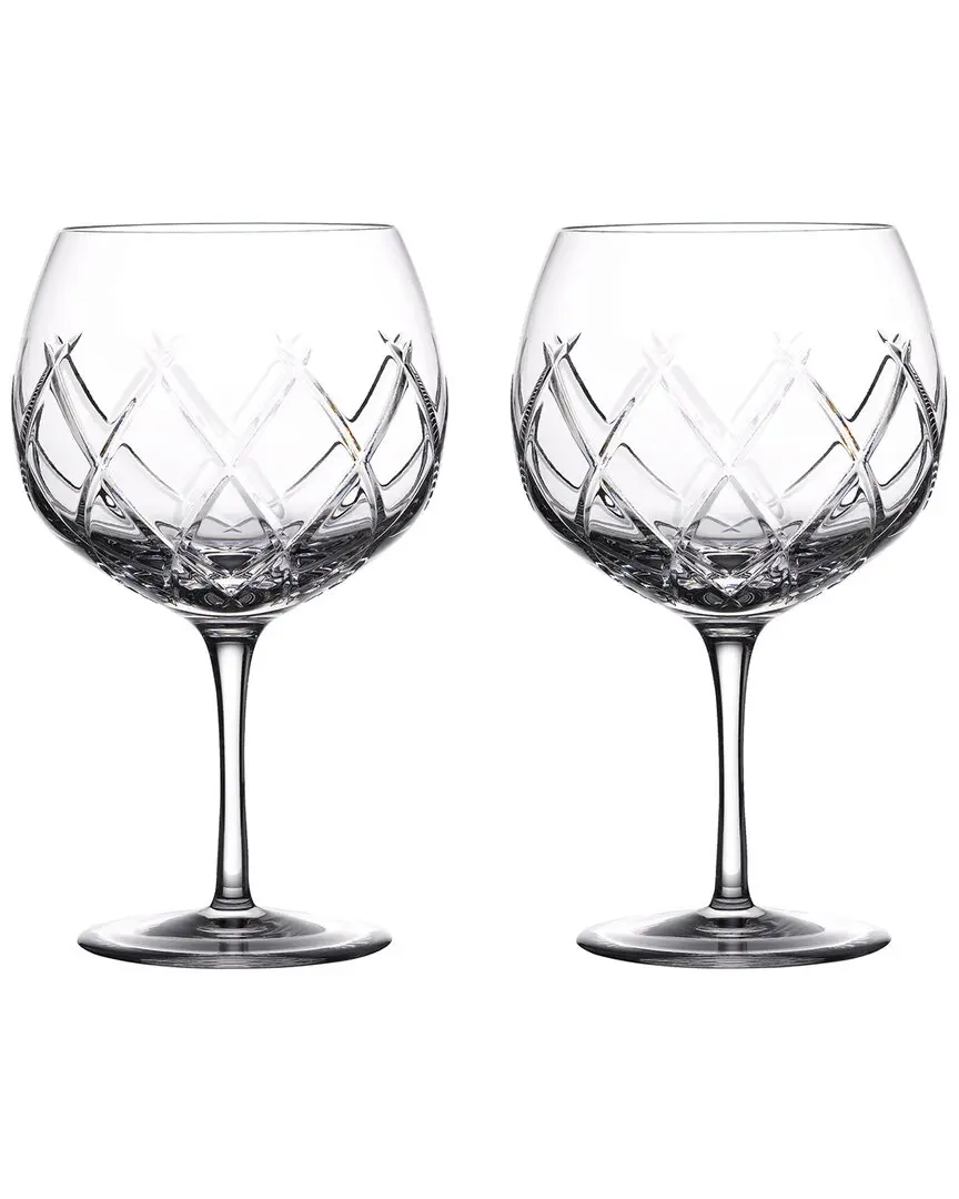 Waterford Set of 2 Olann Gin Ballon Glasses Waterford Set of 2 Olann Gin Ballon Glasses