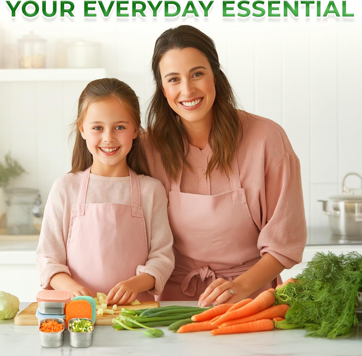 Everusely - Stainless Steel Snack Containers - 8 oz / 230 ml, 4-Pack, Flavorful - Leakproof Food Storage Boxes + Lids for Travel - Reusable Containers for Adults - Small Boxes for Portion Control Everusely - Stainless Steel Snack Containers - 8 oz / 230 ml, 4-Pack, Flavorful - Leakproof Food Storage Boxes + Lids for Travel - Reusable Containers for Adults - Small Boxes for Portion Control