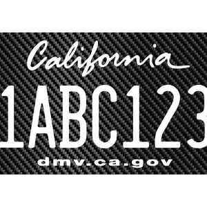 Stickr Platez - DIY License Plate Kit Stickr Platez - DIY License Plate Kit