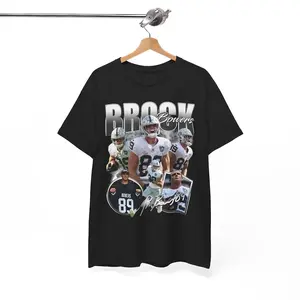 Brock Bowers v1 Oakland Los Angeles Las Vegas Davante Adams Charles Woodson Howie Long Jack Jones Bo Jackson Coach AP Madden Vintage T-Shirt, Gift For Football Fan