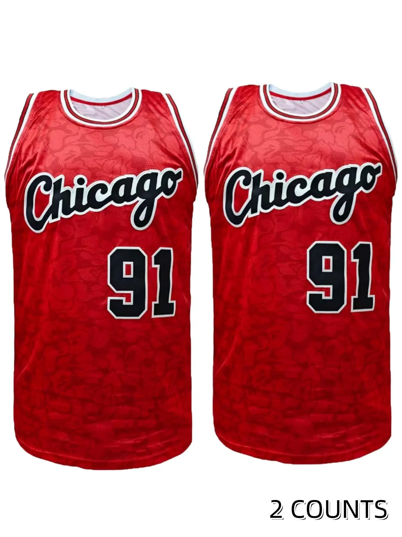 Men's Chicago Basketball Jersey, Breathable Sleeveless Basketball Sports Jersey, Basketball Training Competition Sports Uniforms for Men, Vintage Basketball Jersey, Training Clothes, Sports Clothing, Sports Tops
