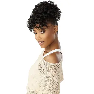 Sensationnel Lulu Bun with HD Lace Parting Drawstring Cap - UPDO UNIT 9