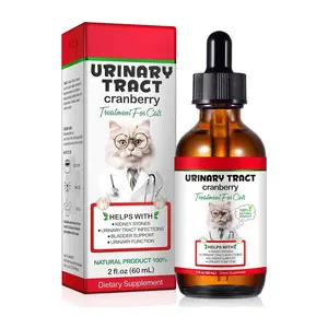 Feline Urinary Tract Health, Cat UTI Remedy, Natural Herbal Supplement 2 fl oz, Supporting Regular Care for Urinary Health
