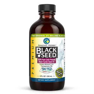 Amazing Herbs Premium Black Seed Oil (8oz), Supplement, Health, Immunity Amazing Herbs Premium Black Seed Oil (8oz), Supplement, Health, Immunity