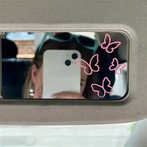 Cartoon Butterfly Vinyl Decals for Cars - Decal Sticker, Car Decorative Sticker, Stylish Car Merch, Matte Finish, Self-Adhesive, Perfect for Plastic/Glass/Metal Surfaces, Durable & Easy Apply Exterior Car Accessories