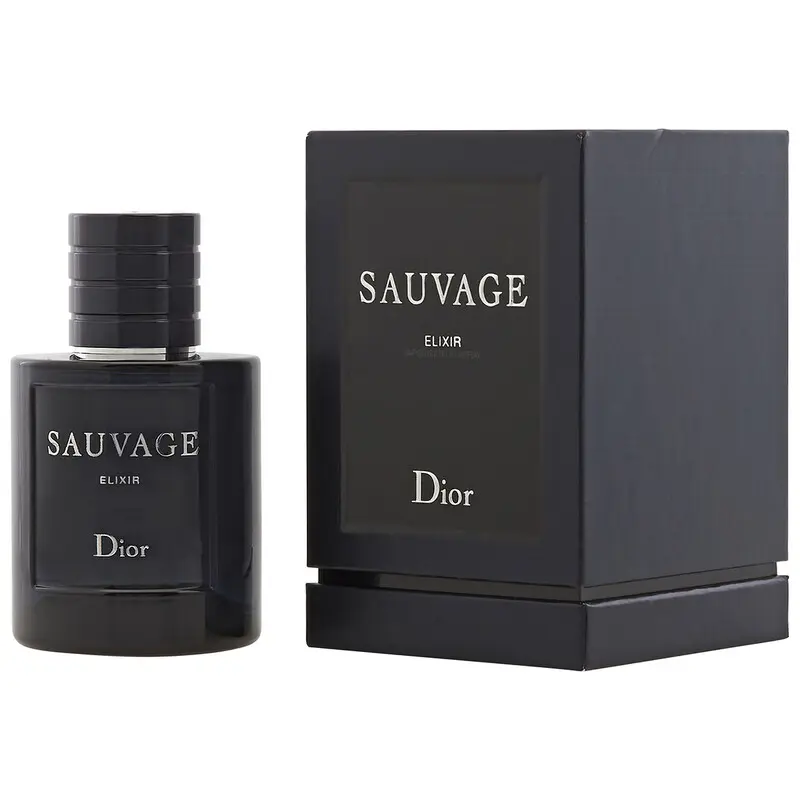 DIOR Men's Sauvage Elixir Cologne Spray - 3.4 oz Long-Lasting Men's Fragrance