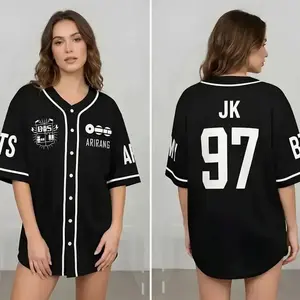 Vintage JK 97 Baseball Jersey | Kpop Aesthetic Streetwear Oversized Mesh Shirt | Retro Arirang World Tour Concert Merch Fan Gift Graphic Tee