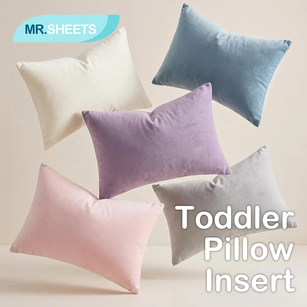 NTBAY Toddler Pillow Insert  – Soft Small Pillows 13x18 Inches Down Alternative Microfiber for Kids, Sleep, Daycare & Travel, Kid Bedding, Premium Memory Foam