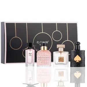Women's Perfume Set: 4 floral and fruity fragrances in a gift box, 105ml total (3.5oz). Perfect for gifting or personal use, elegant and timeless scents for any occasions
