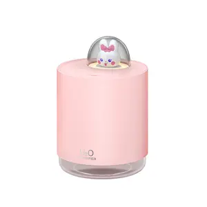 Cute Bunny Mini USB Humidifier| Quiet Cool Mist Portable for Home Desk Car Bedroom Nursery