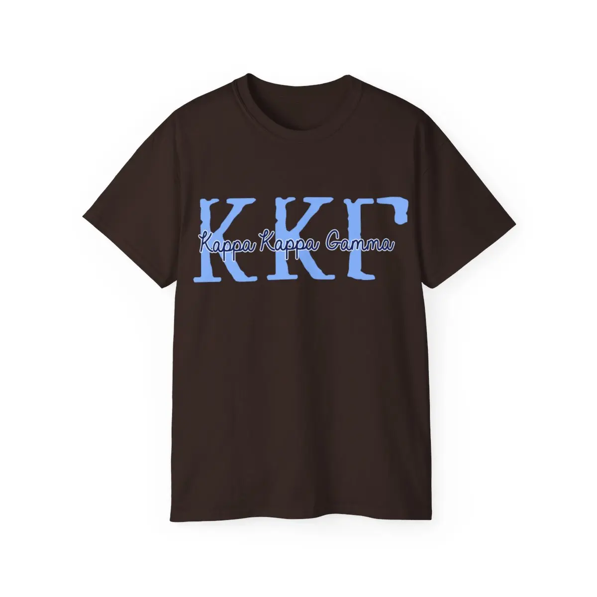 Kappa Kappa Gamma Greek Type Cotton Tee