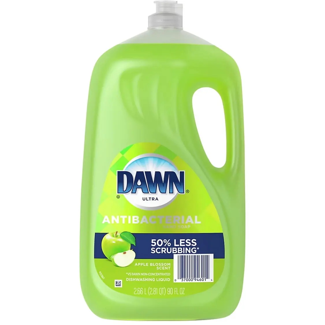 Dawn Ultra Apple Blossom Antibacterial Dishwashing Liquid Dish Soap, 90 fl. oz
