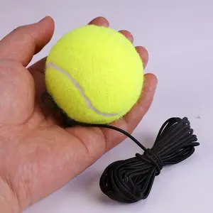 Elastic Tennis Training Balls with Bungee Cord, Rebound Balls for Solo Practice, Ideal for Adults & Beginners, Perfect for Indoor & Outdoor Use, Tennis Equipment
