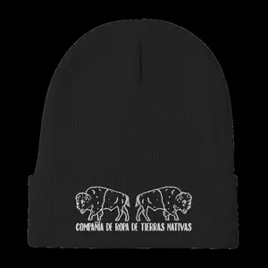Bison Beanie ESPAÑOL Otto Cap- Honoring First Nations, Inuit, Native American Indigenous Cultures