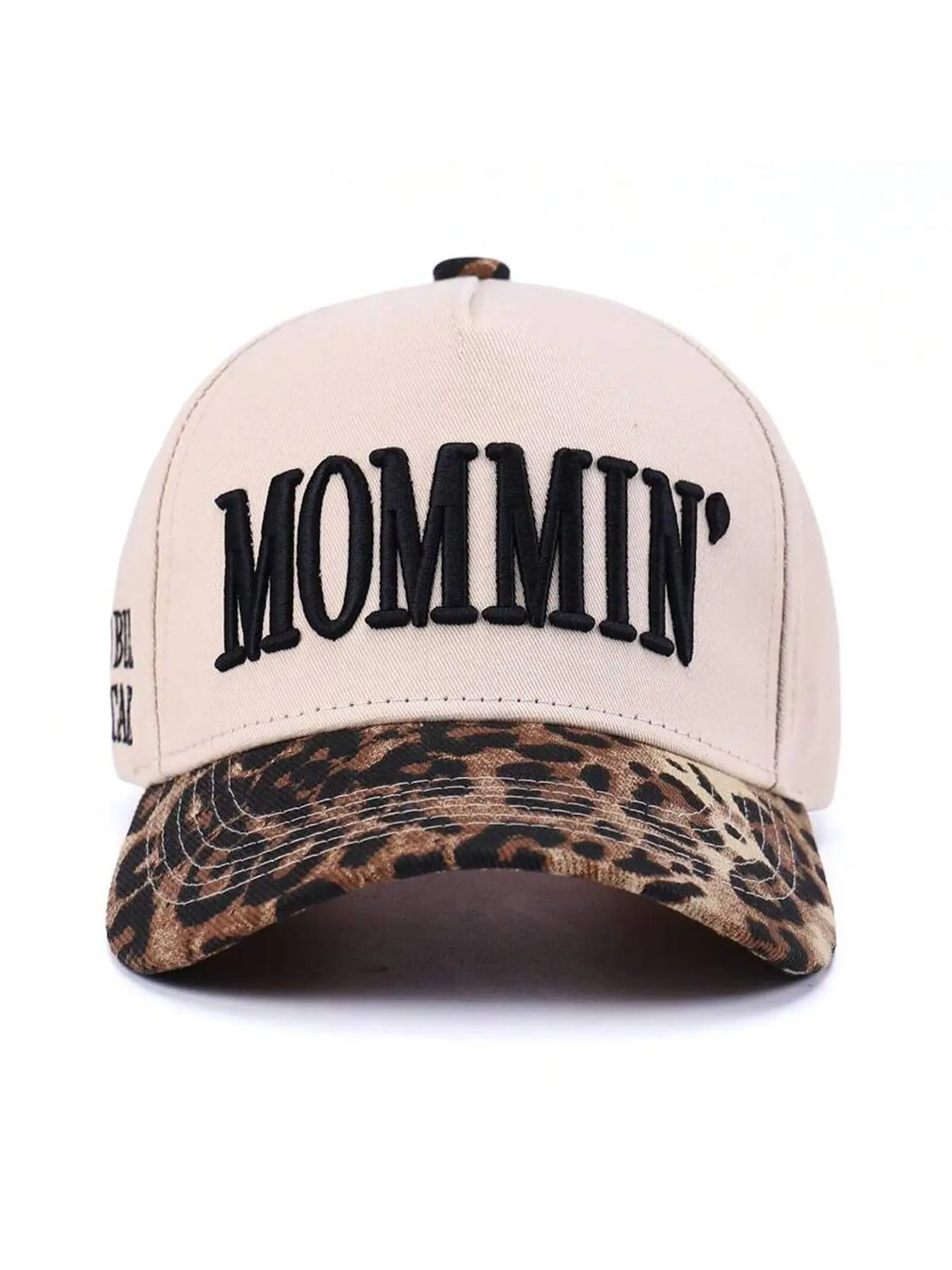 "Mommin" Women's Baseball Cap, Casual Hat, Embroidered Adjustable Cap, Canvas Vintage Hat, Embroidery Hat, Perfect Mother's Day Gift for Moms