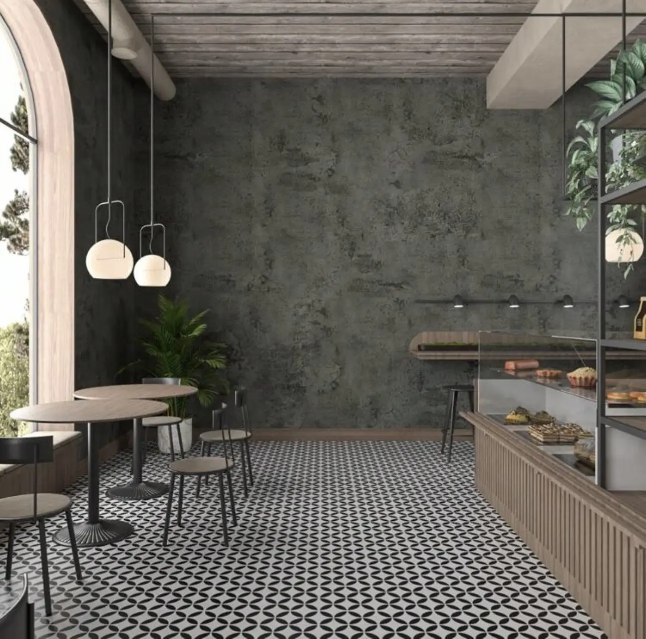 Concrete Aesthetic Peel & Stick Wallpaper – Modern Self Adhesive Wall Upgrade