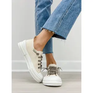 Very G Aman Double Sneakers in Natural