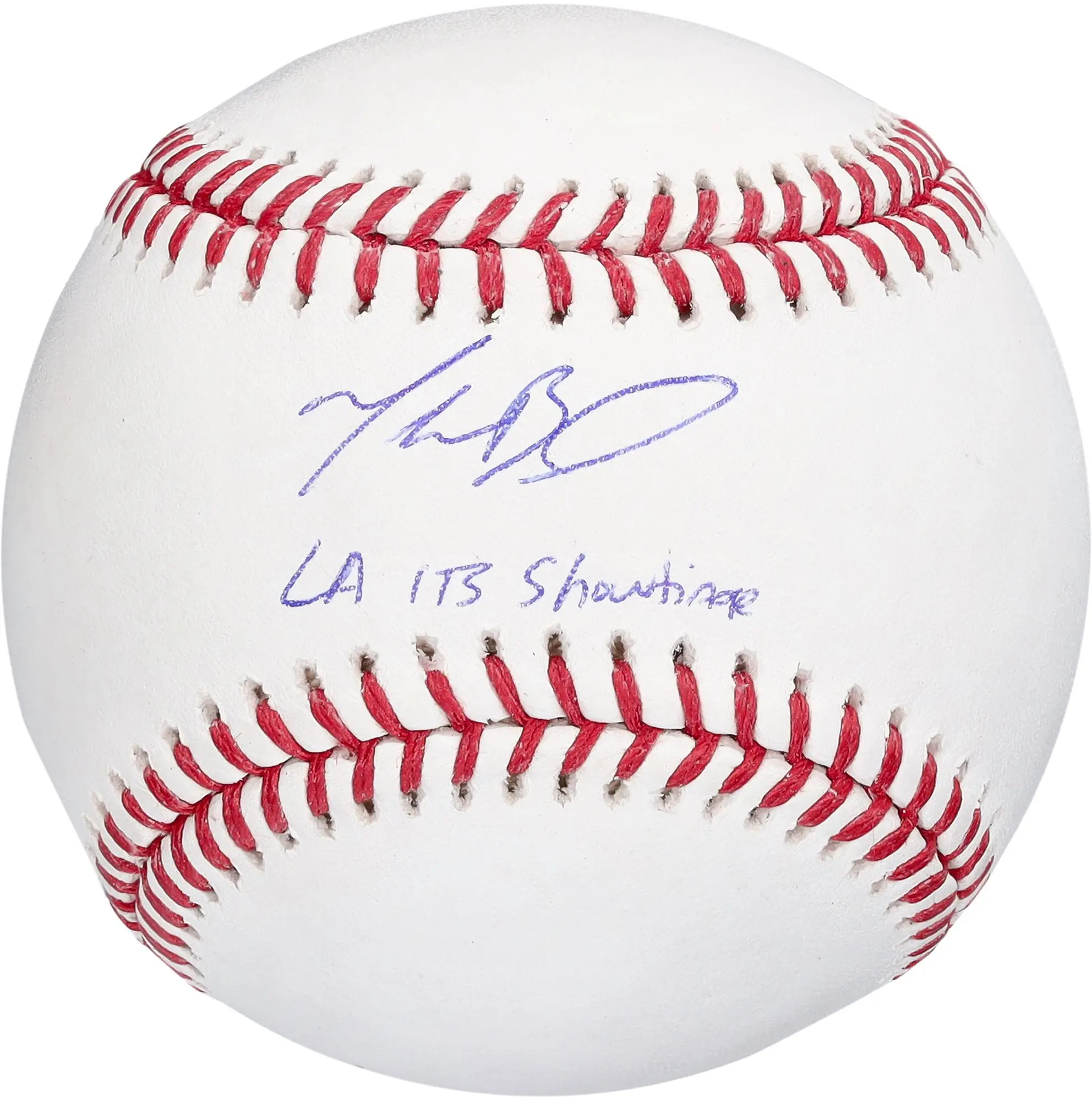 Mookie Betts Los Angeles Dodgers Autographed Baseball with "LA, It's Showtime" Inscription - Fanatics Authentic Certified