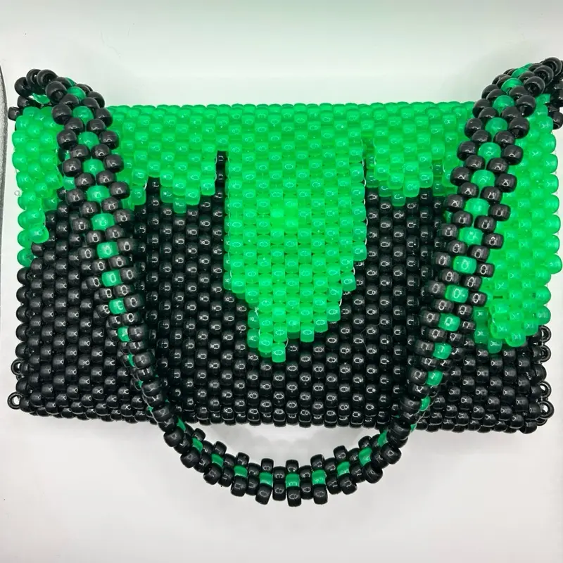 Glow in the Dark slime Kandi Handbag