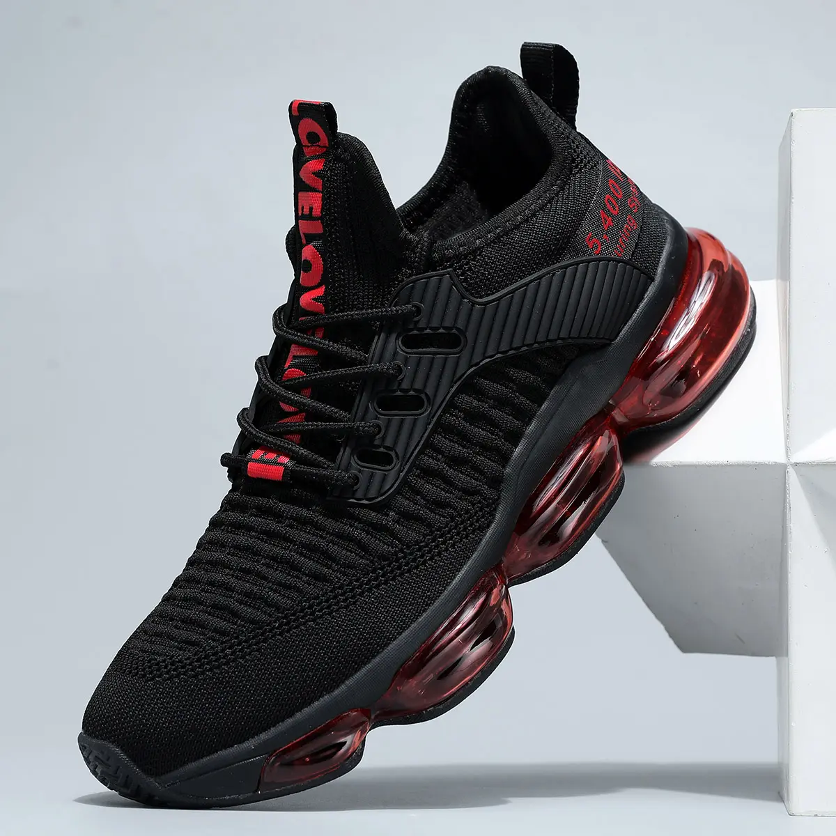 Men's Casual Lace up Low Top Running Shoes, Comfortable  Lightweight Breathable Sports Running Shoes, Perfectfor Students and Outdoor Sport Closed Runner Sneaker Walking Shoes Footwear Training Trainer Sports Shoes Outdoorfun Boy mens shoes