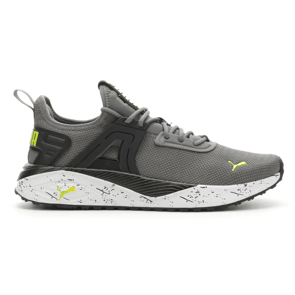 PUMA Mens Pacer 23 Speed Splat Lace Up Sneakers Shoes Casual - Grey