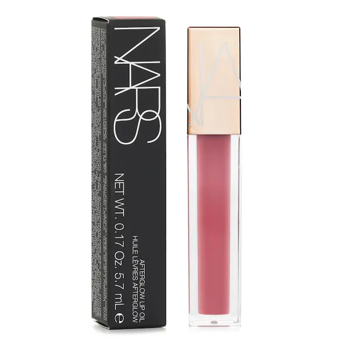 NARS Afterglow Tinted Lip Oil - #507 Twirl, Hypoallergenic Safe Cosmetic, Oil-Based, Dry Lip Care, Limited Edition Adult Makeup