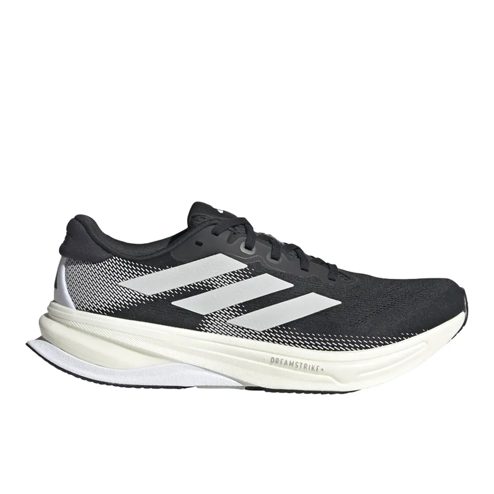 adidas Mens Supernova Solution 2.0 Running Sneakers Shoes - Black, White